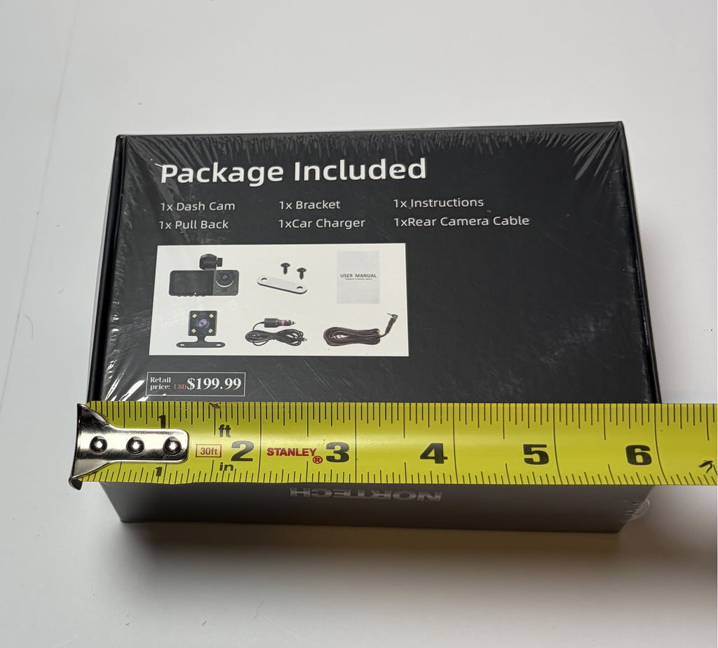 NORTECH Dash Cam Y15 4K Ultra HD