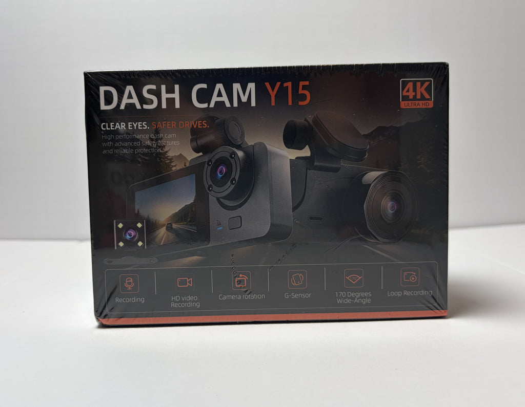 NORTECH Dash Cam Y15 4K Ultra HD